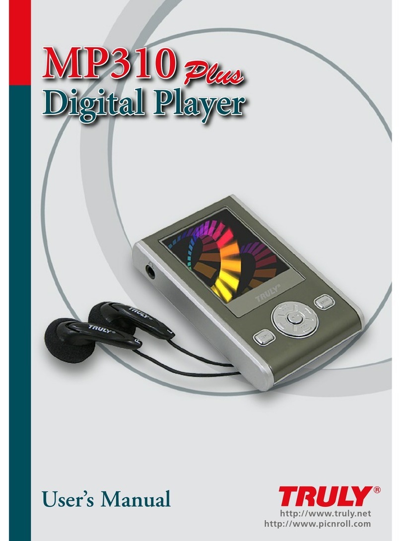 Truly Pic 'N Roll MP310 user manual
