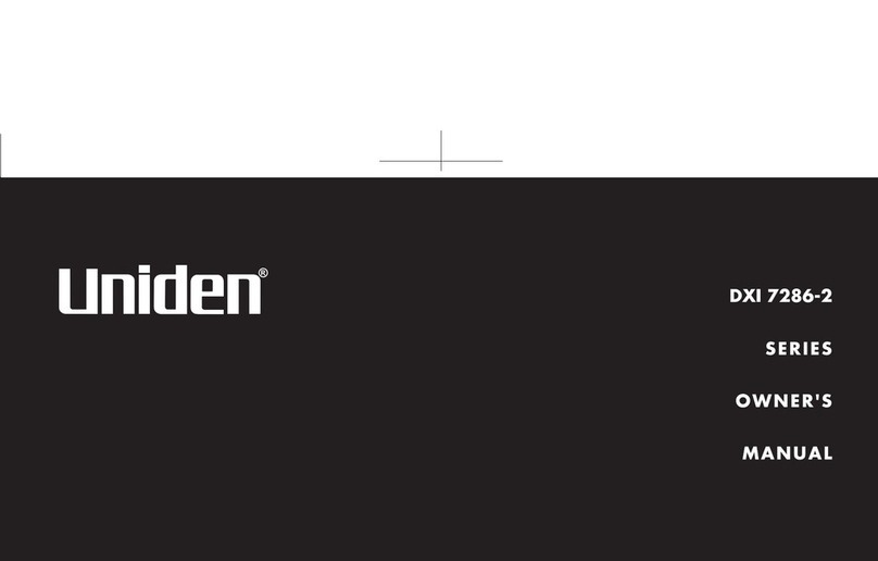 Uniden DXI 7284-2 Series User manual