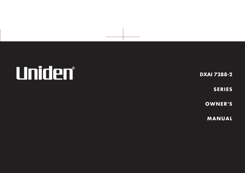 Uniden DXAI7288-2 User manual