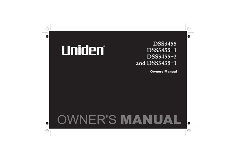 Uniden DSS3435+1 User manual