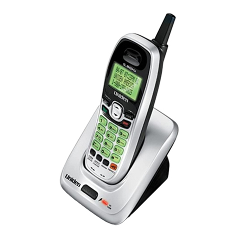 Uniden EXI8560 - EXI 8560 Cordless Phone owner's manual