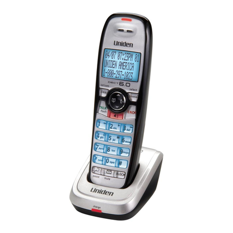 Uniden DCX210 User manual