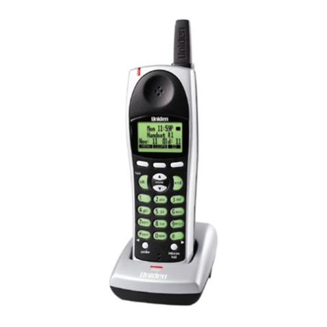 Uniden DCX 520 User manual