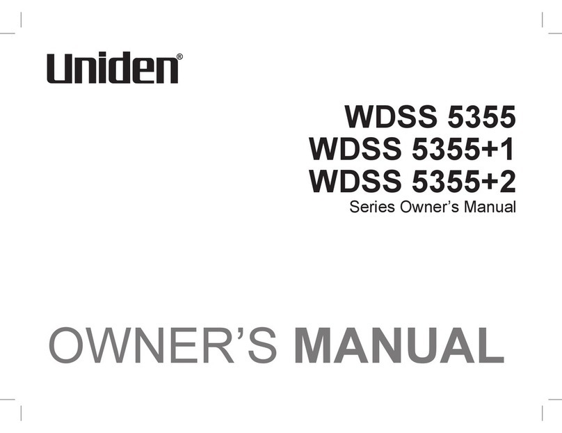 Uniden WDSS 5355 Series owner's manual