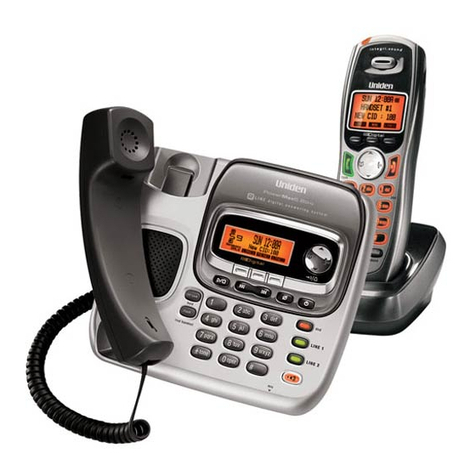 Uniden TRU9496 - TRU 9496 Cordless Phone Base... User manual Uniden TRU9496 - TRU 9496 Cordless Phone Base... User manual