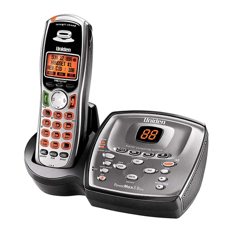 Uniden TRU9480 Series User manual