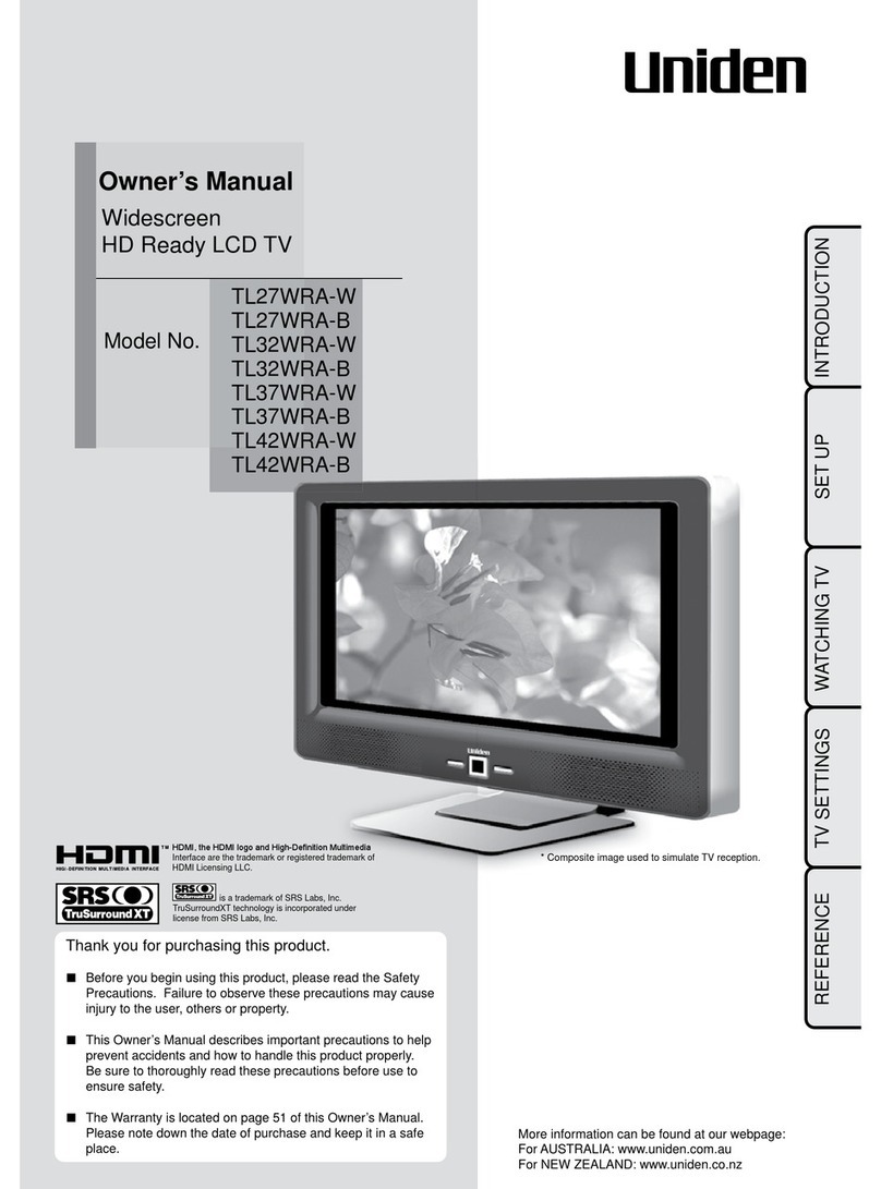 Uniden TL27WRA-W owner's manual