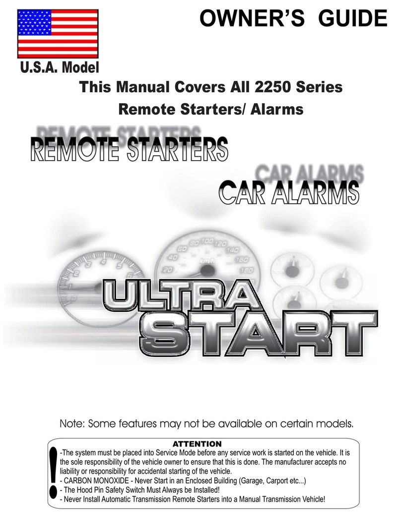 Ultra Start 2250 Series owner's guide