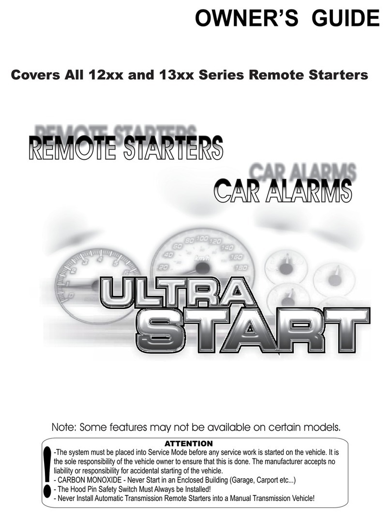 Ultra Start 1655XR User manual