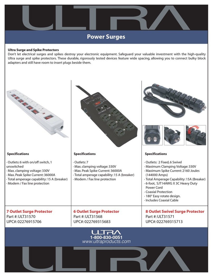 Ultra Products ULT31571 Specifications Ultra Products ULT31571 Specifications