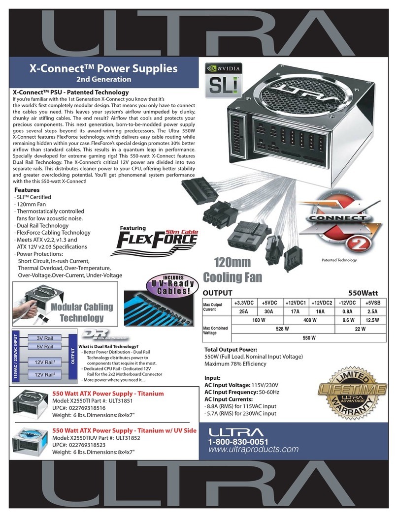Ultra Products X-Connect ULT31851 User manual