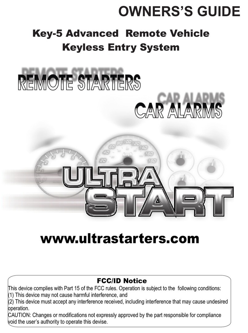Ultra Start Key-5 owner's guide