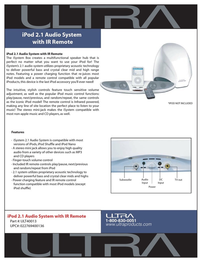 Ultra Products ULT40013 Features
