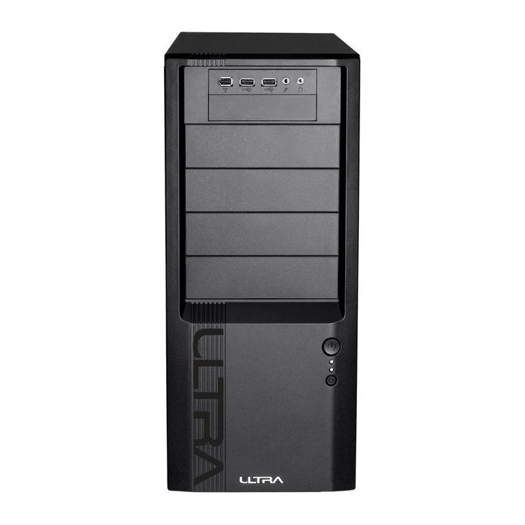 Ultra Products ATX Mid-Tower Case X-Blaster User manual