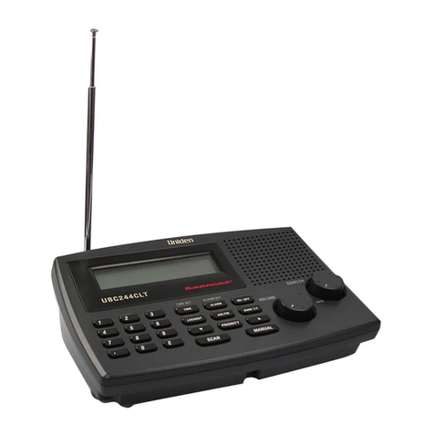 Uniden Bearcat UBC 248CLT reference guide
