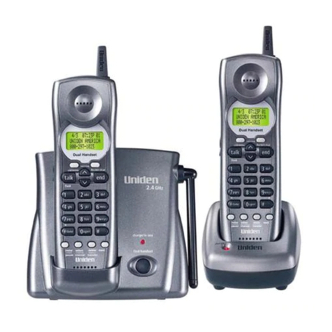 Uniden Answering Machine user manual