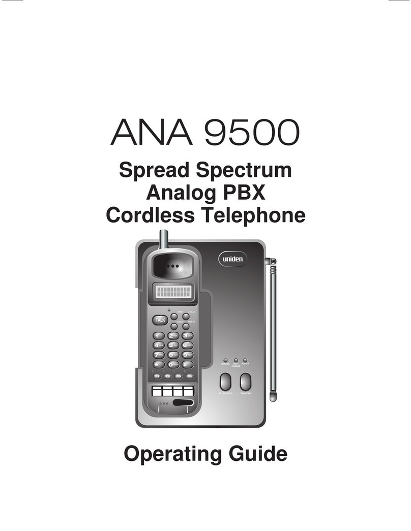 Uniden ANA 9500 operating guide Uniden ANA 9500 operating guide