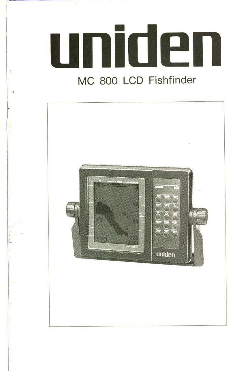 Uniden MC 800 user manual
