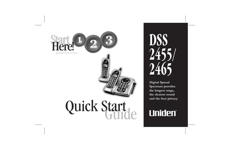 Uniden DSS 2455 User manual