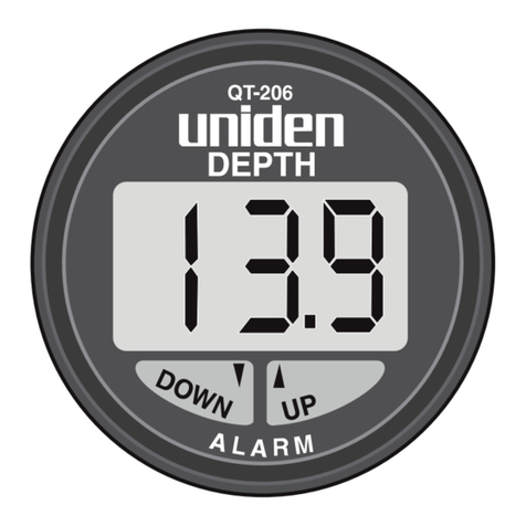 Uniden Clock operating guide