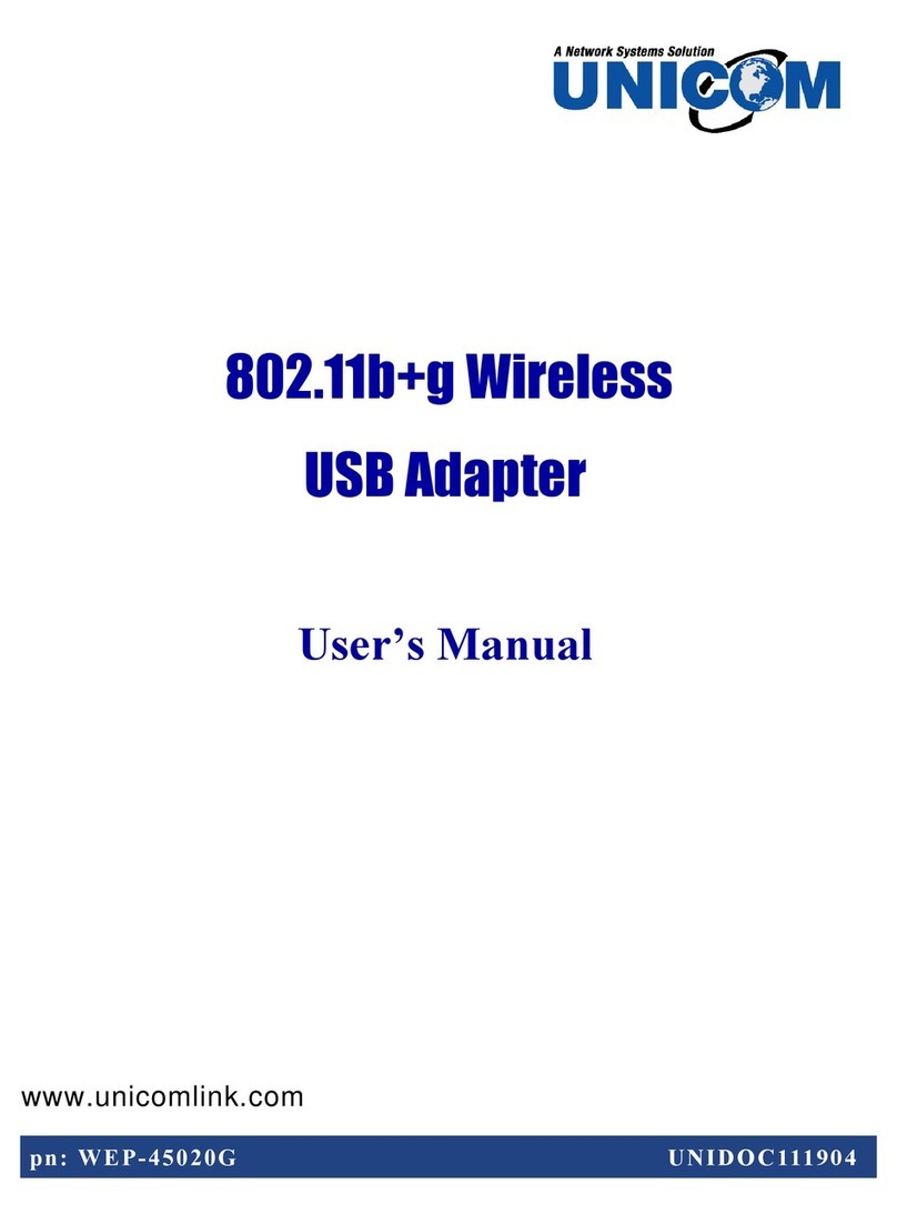 Uni-Com 802.11b+g Wireless user manual