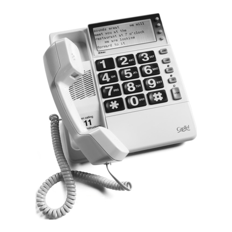 ULTRA TEC CapTel 200 Using