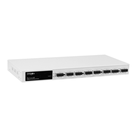 Uni-Com Pro-Switch 8F User manual Uni-Com Pro-Switch 8F User manual