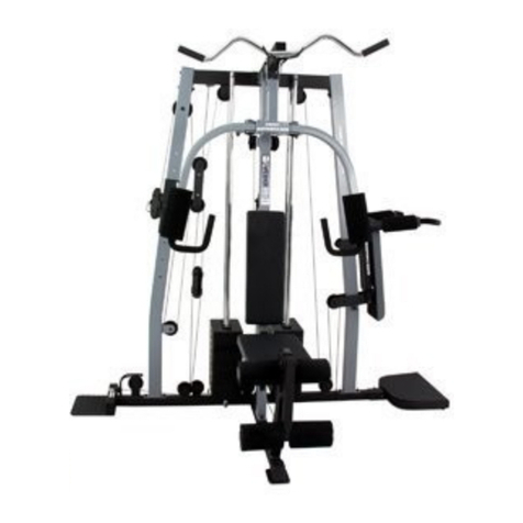 Weider Pro 4850 831.153932 User manual