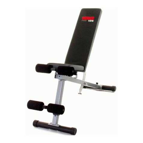 Weider PRO 125 User manual Weider PRO 125 User manual