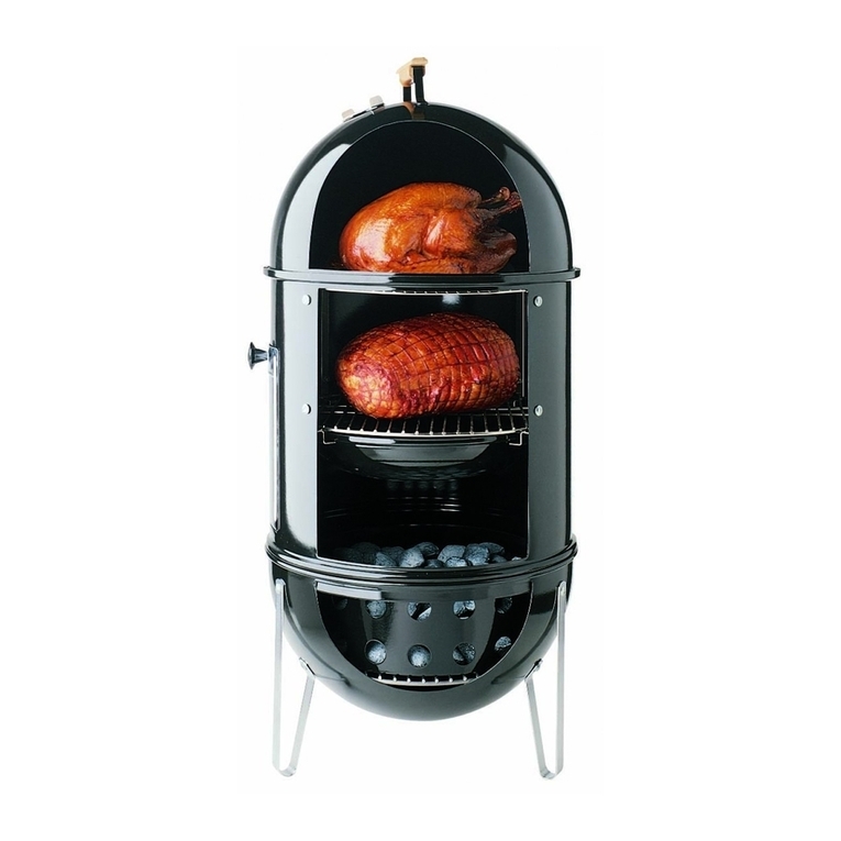Weber SMOKEY MOUNTAIN COOKER 100108 owner's guide