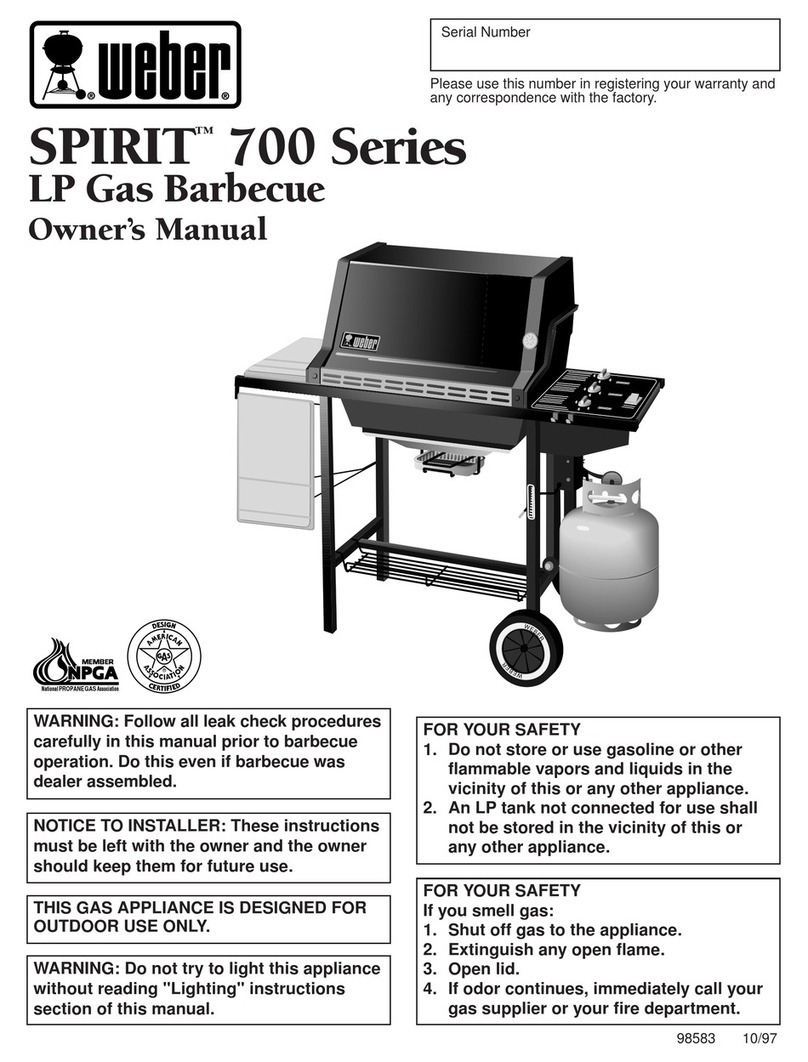 Weber 98583 User manual