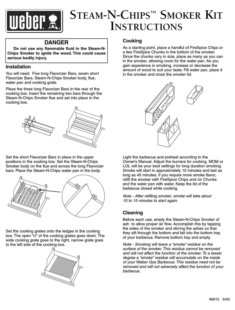 Weber Smoker instructions