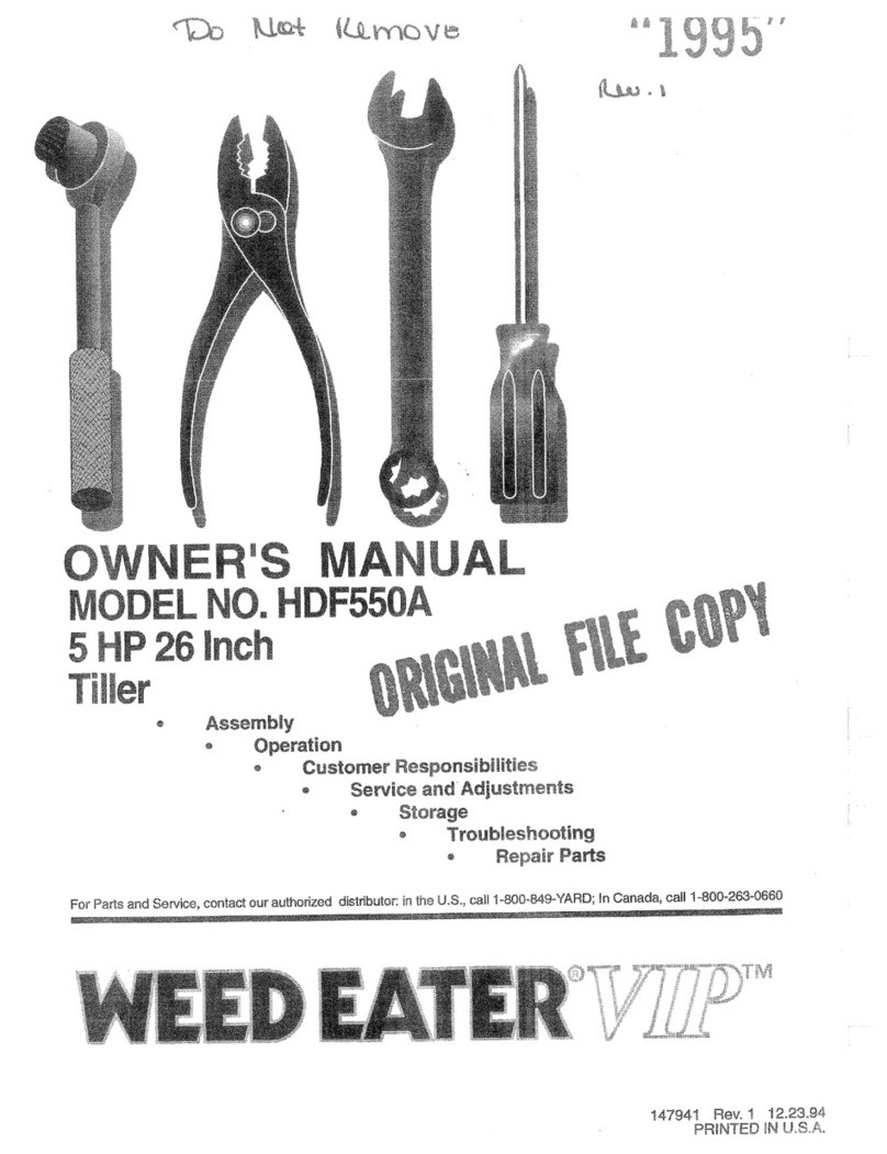 Weed Eater 147941 owner's manual