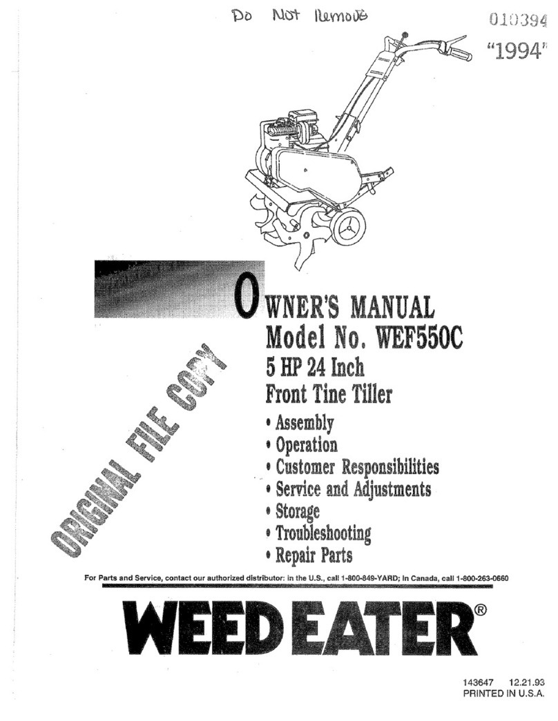 Weed Eater 143647 User manual