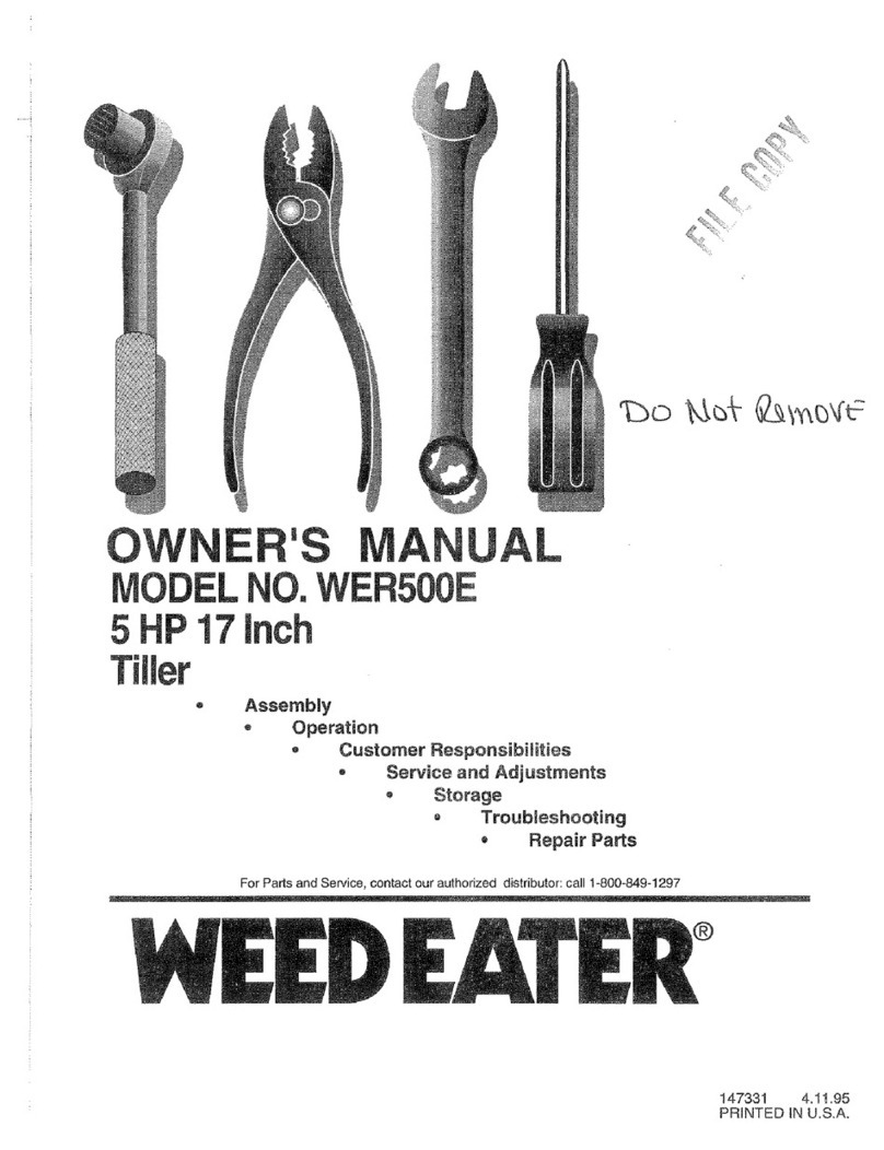 Weed Eater 147331 User manual