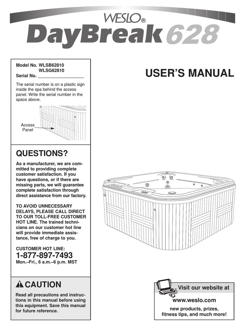 Weslo WLSB62810 User manual
