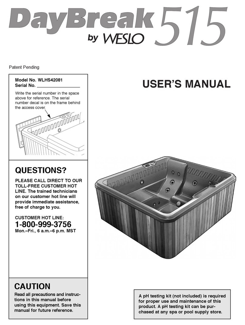 Daybreak Fitness Daybreak 515 WLHS42081 user manual