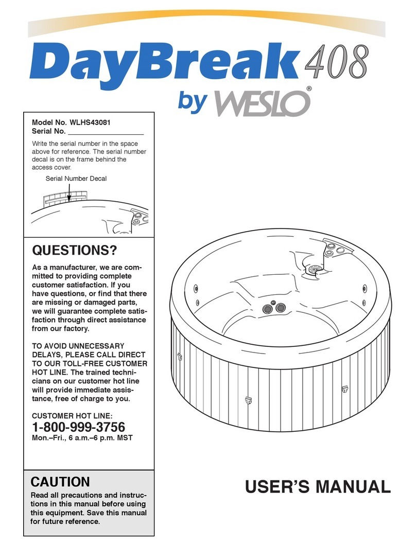 Daybreak Fitness Daybreak 408 WLHS43081 user manual