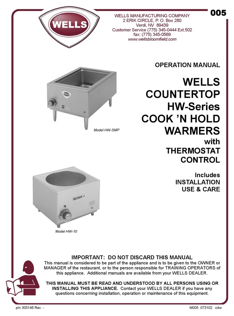 Wells HW-10 Operation manual