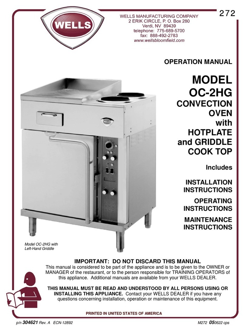 Wells OC-2HG Operation manual
