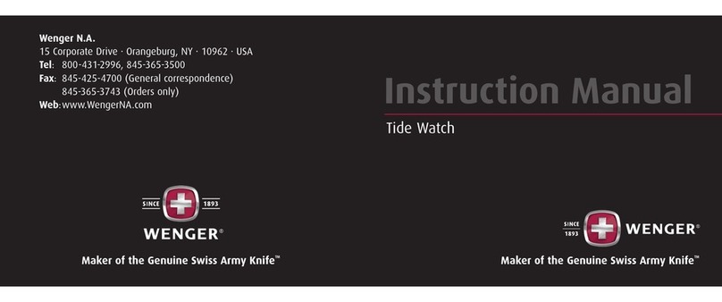 Wenger AquaGraph 70832 instruction manual