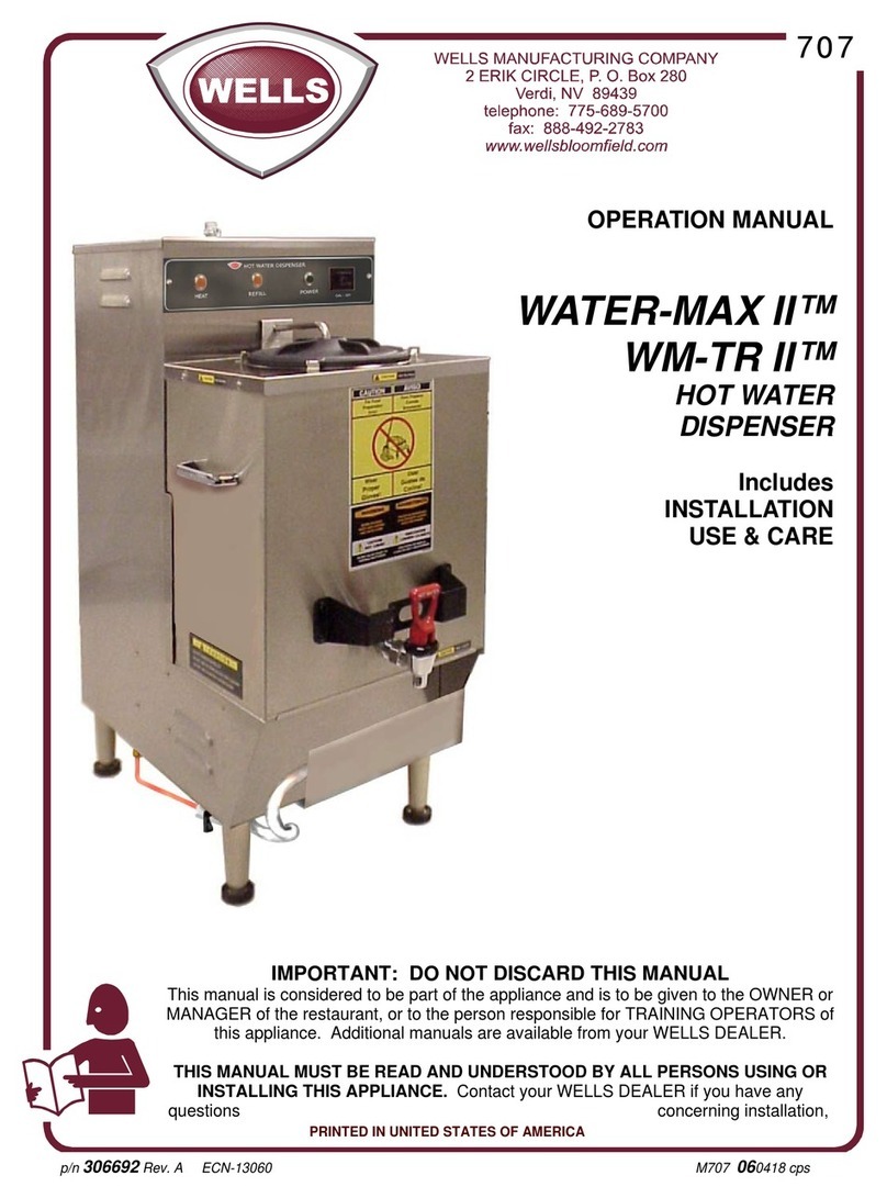 Wells WM-TR II User manual