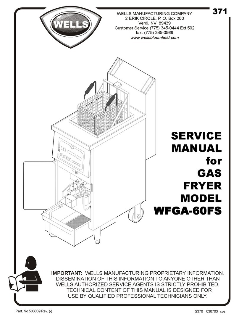 Wells WFGA-60FS Service manual