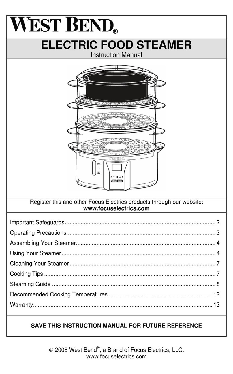 West Bend 86604 User manual