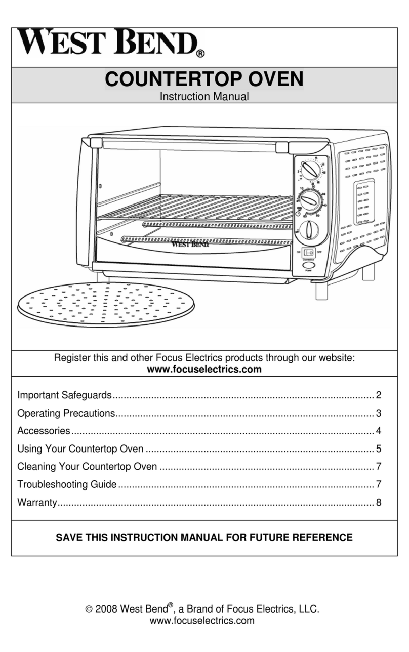 West Bend L5659B instruction manual