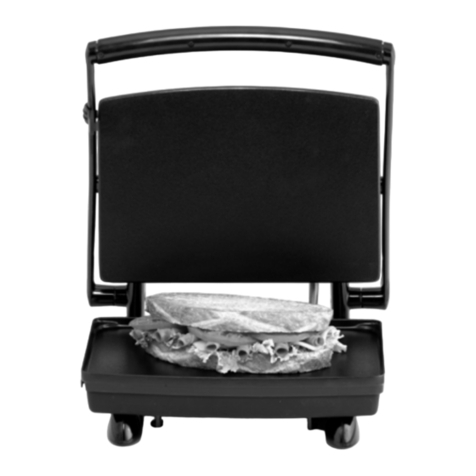 West Bend Sandwich Maker instruction manual