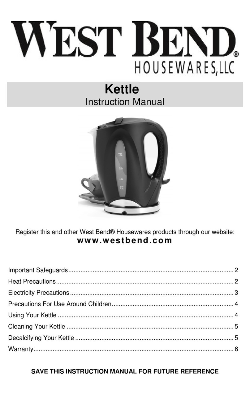 West Bend 53783 User manual