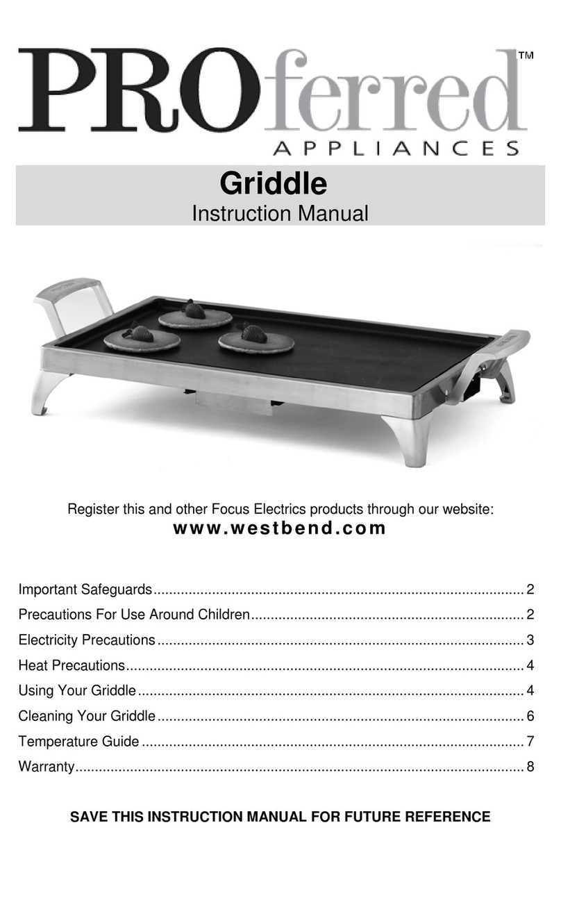 West Bend 79012 User manual