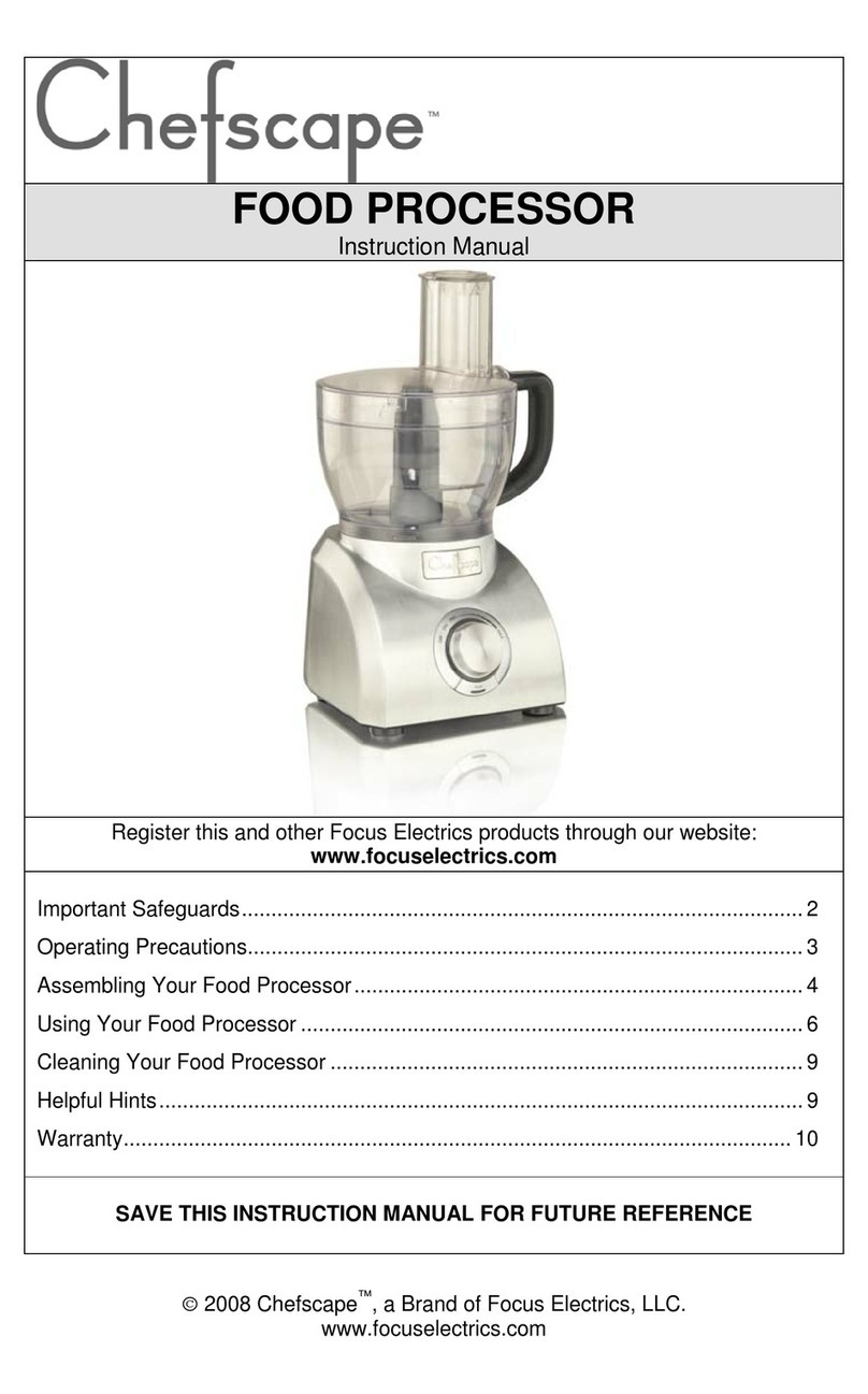 ChefScape Chefscape L5747 User manual