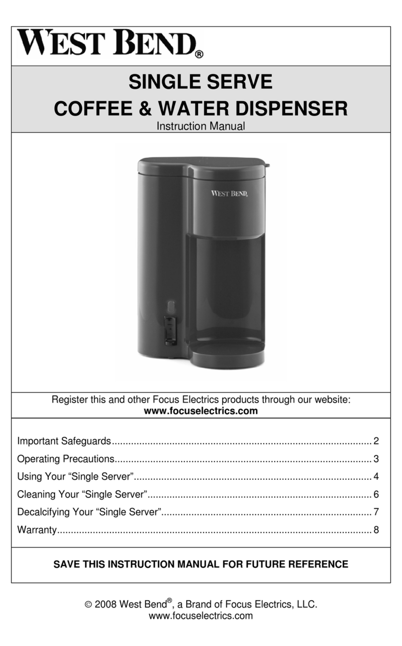 West Bend 56202 instruction manual